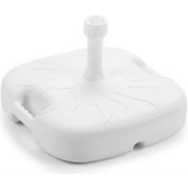 Kerti napernyőtalp fehér színben 18L 0288