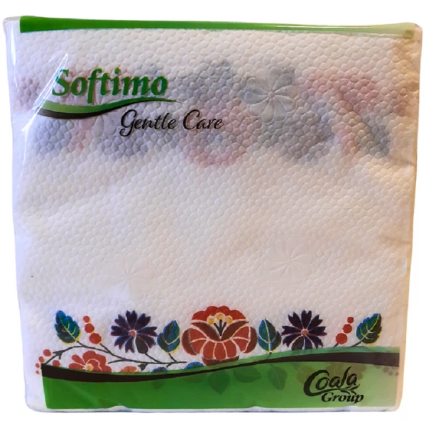 Softimo kalocsai mintás szalvéta 45db-os kiszerelésben 1réteg