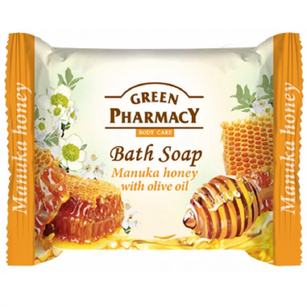 Green pharmacy manduka méz és olivaolaj szappan 100g
