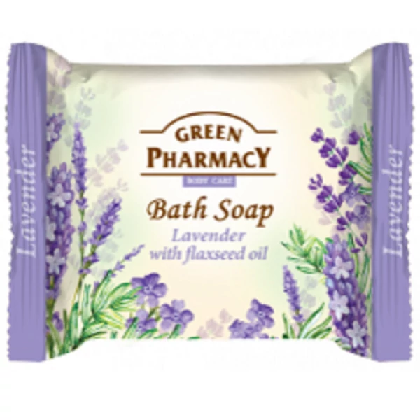 Green pharmacy levendula & lenmagolaj szappan 100g