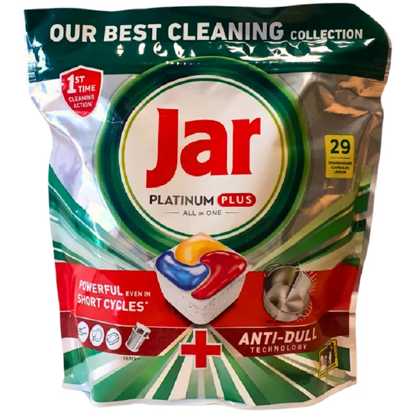 Jar all in one platinum plus lemond mosogatógép tabletta 29db-os kiszerelésben