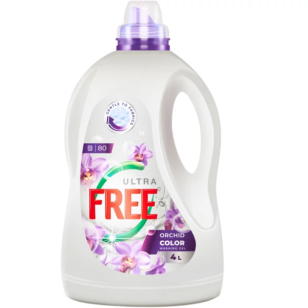 Ultra free color orchid mosógél 4L 80mosás