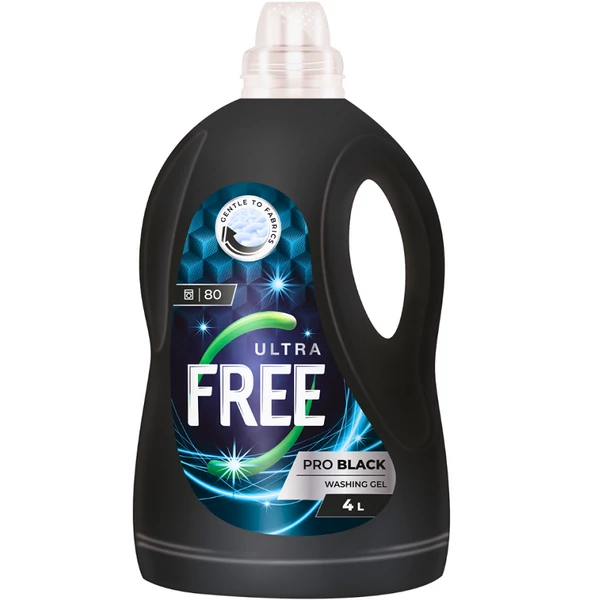 Ultra free pro black mosógél 4L 80mosás