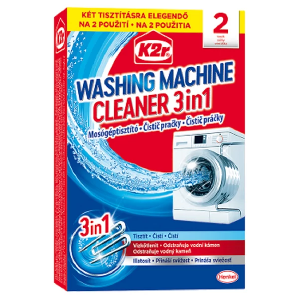 K2R mosógéptisztító 2x75g