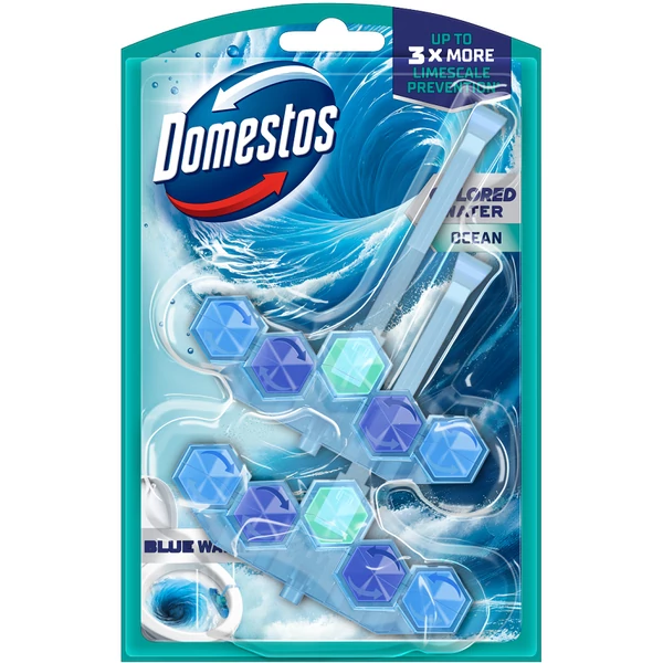 Domestos ocean blue water wc rúd 2x48g