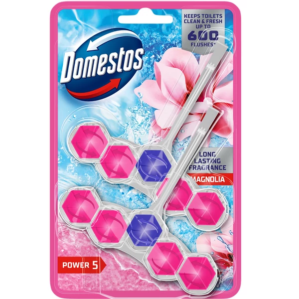 Domestos magnolia power5 wc-rúd 2x50g
