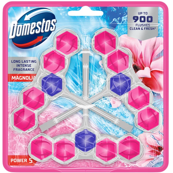 Domestos magnolia power5 wc-rúd 3x50g