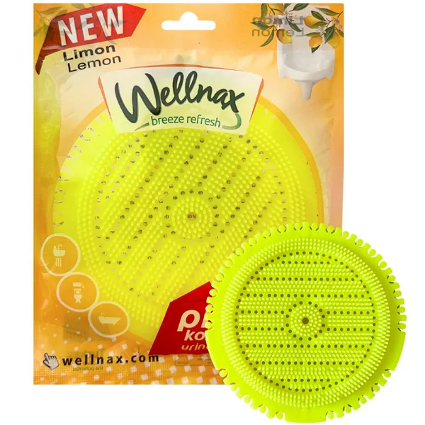 Wellnax citromos piszoárillatosító rács 50g BLK999