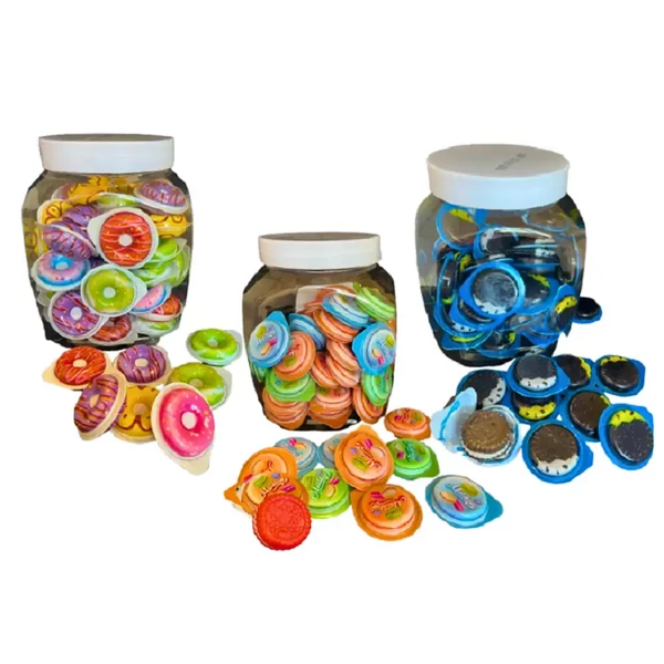 Biscuit Gyümölcs ízű töltött zselécukor 50x10g