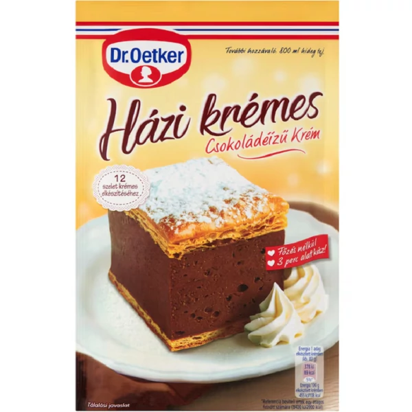 Dr. Oetker házi krémes krémpor csokoládéízű 190g