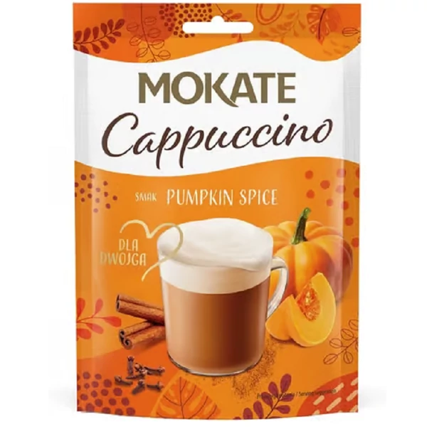 Mokate Cappuccino Sütőtök ízű, fűszerekkel PUMPKIN SPICE