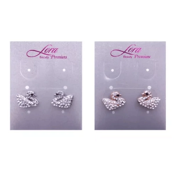 Lora teli köves hattyús fülbevaló 841490