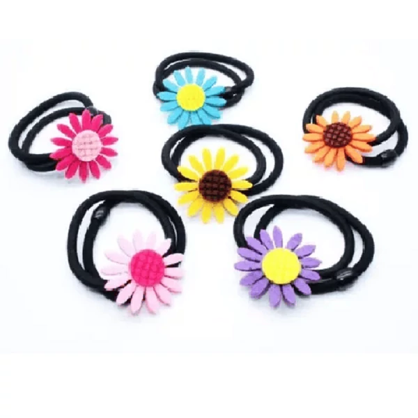 Lora kicsi margarétás hajgumi 2db-os kiszerelésben többféle színben 80069