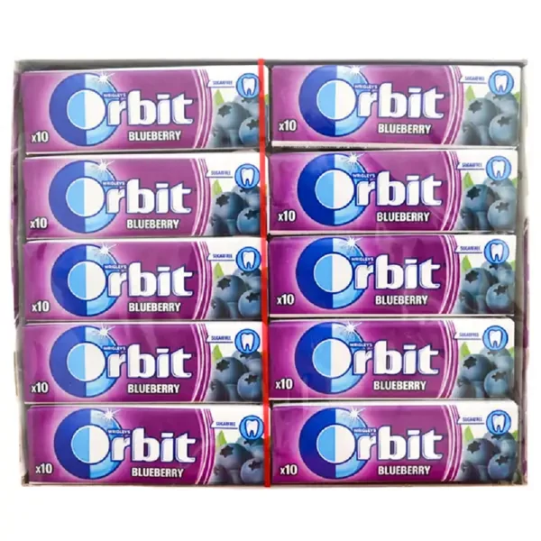 Orbit rágógumi Blueberry 30x14g