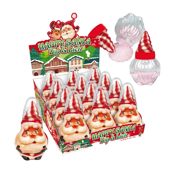 Vida Happy Santa Dip & Lick cukorka 12x50 g