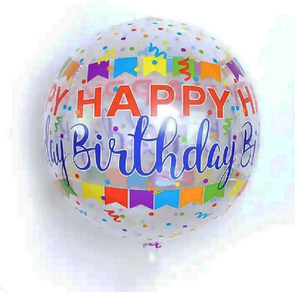 Happy birthday feliratos party lufi 55cm