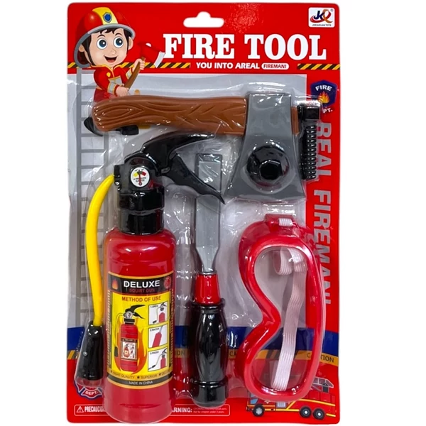 Játék tűzoltós szerszámkészlet BZ5107