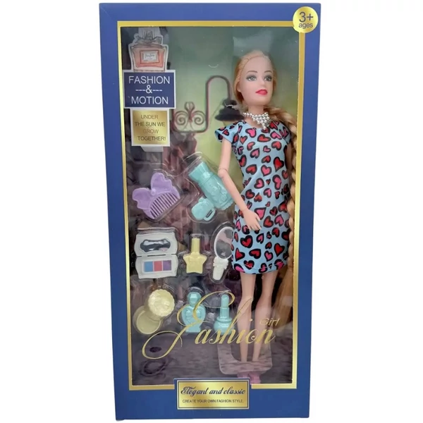 Játék baba kiegészítőkkel többféle változatban 48810