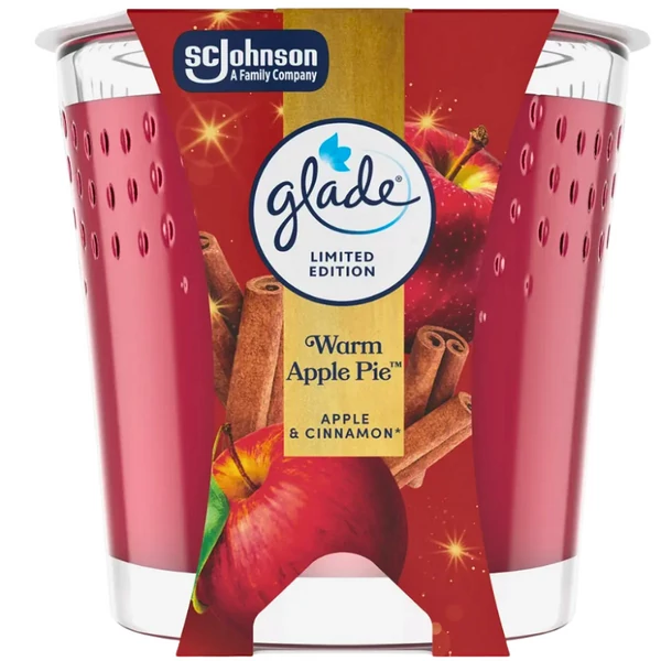 Glade apple & cinnamon illatgyertya 112g