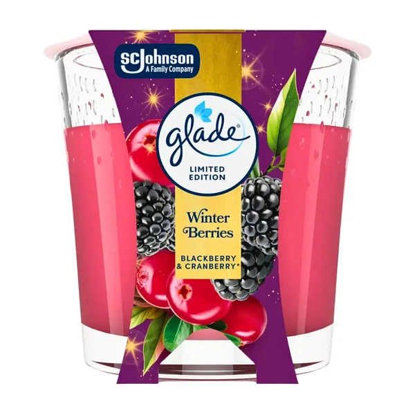 Glade Winter Berries illatgyertya 112g