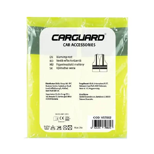 Láthatósági mellény sárga XL 55897D