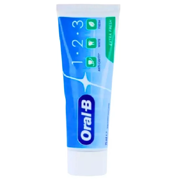 Oral-B Extra Fresh fogkrém 1.2.3.  75ml