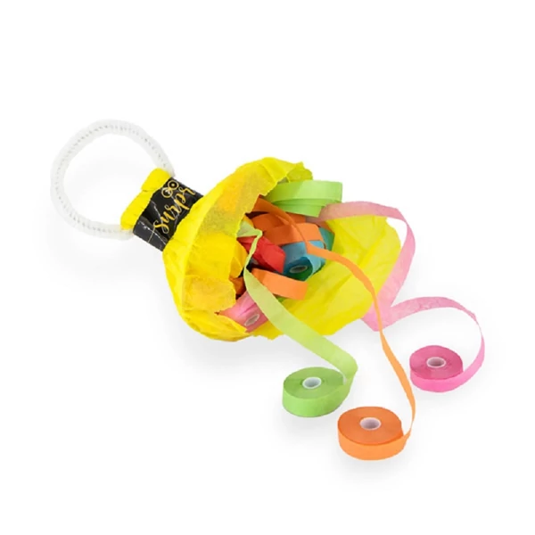 Újévi színes dobószalagok 2db-os kiszerelésben