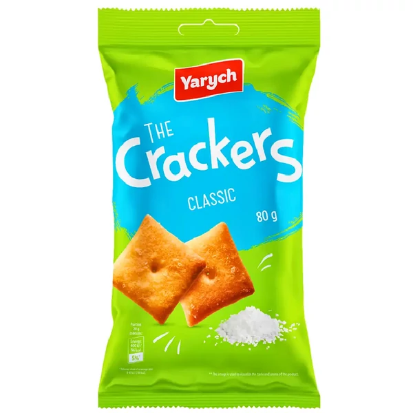 Yarich The Crackers Classic sós kréker 80g