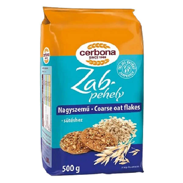 Cerbona nagyszemű zabpehely 500 g