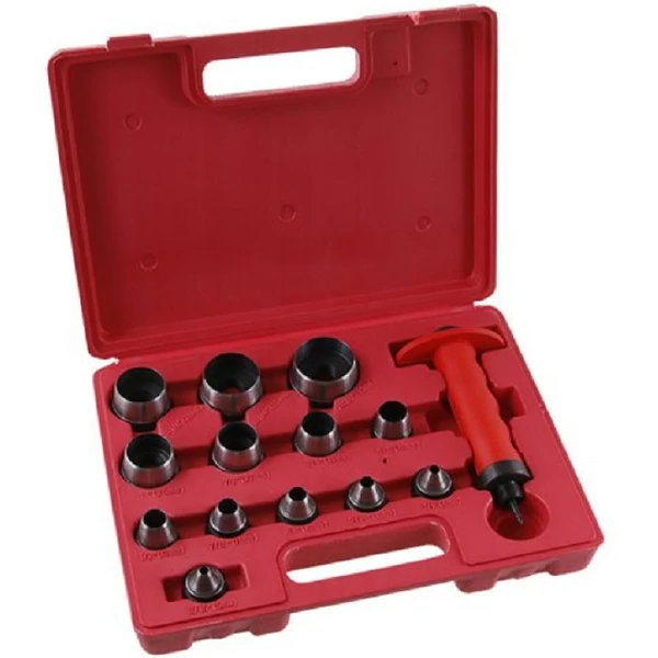 Lyukasztó készlet 5-35 mm 13 részes kofferes - 24695F