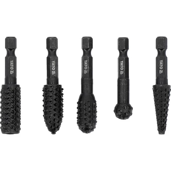 Yato Turbómaró készlet fához 5 részes bit befogású - YT-61747