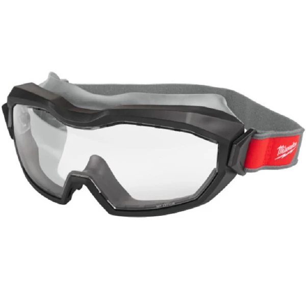 Milwaukee Kosárszemüveg széles profilú, nem szellőző, víztiszta - 4932493437