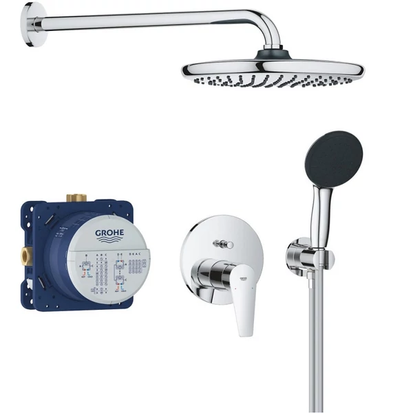 Grohe Start Edge króm Rejtett zuhanyrendszer Vitalio Start 250 fejzuhannyal - Gr.25293000