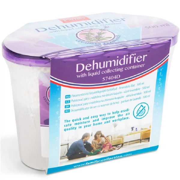 Páramnetesítő folyadékgyűjtő tartállyal 500 ml - levendula - 57404D