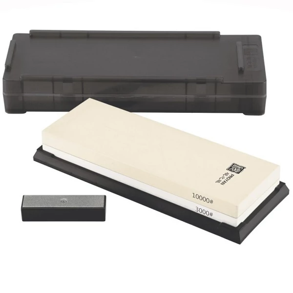 Taidea Fenőkő szett, #3000/10000 + állvány (tárolódoboz) + gyémánt tisztító - TP2008