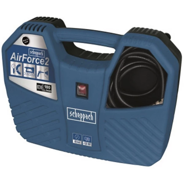 Scheppach Air Force 2 - olajmentes táskakompresszor - 5906126901