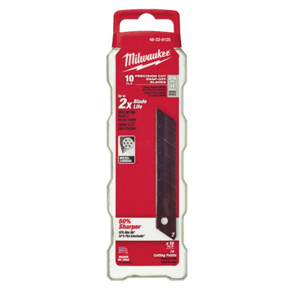 Milwaukee törhető penge 25 mm 10 db/cs - 48229125