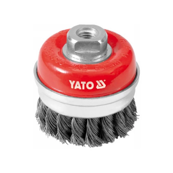 Yato Fazékkefe 75mm M14 sodrott - YT-4768