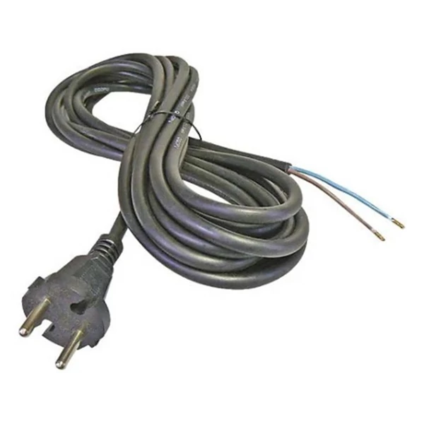 Munkakábel H05RR-F 2x1mm2 gumikábel + dugvilla 3m - EMOS S03030