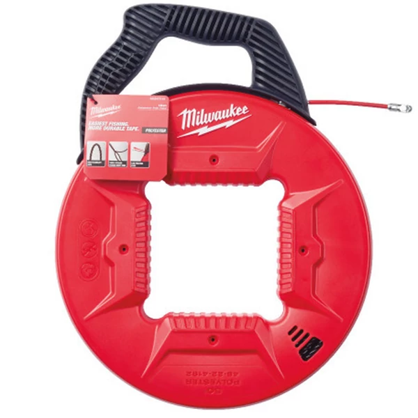 Milwaukee Kábelbehúzó fémmentes szalaggal 15 m - 1 db - 4932472118