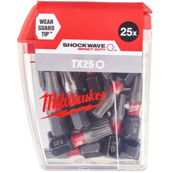 Milwaukee Shockwave bit CDTX25 25mm-25db bitfej - 4932430880