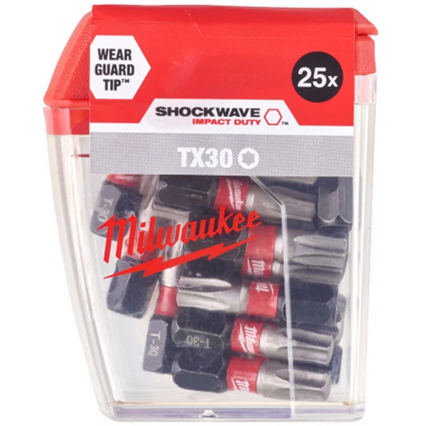 Milwaukee Shockwave bit CDTX30 25mm-25db bitfej - 4932430886