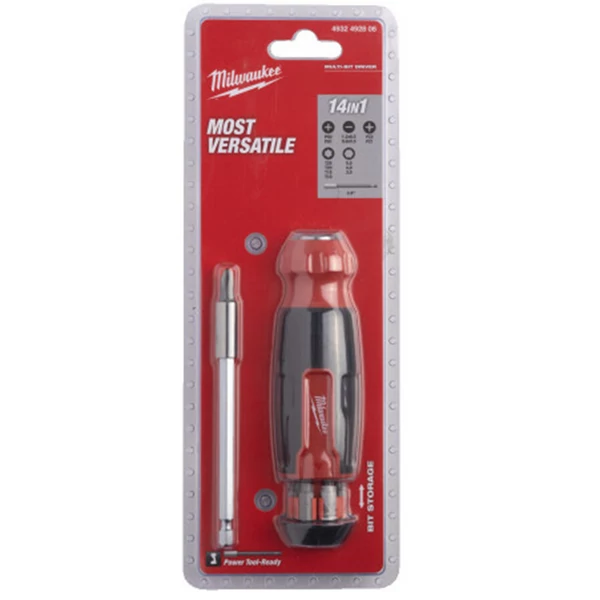Milwaukee 14 in 1 Multi-Bit Screwdriver - 4932492806