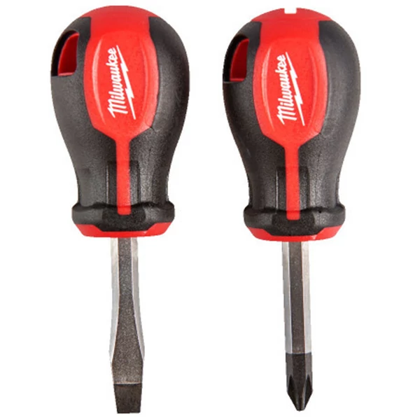 Milwaukee Marokcsavarhúzó 3 oldalú markolattal PZ2/SL6.5 - 2 részes készlet - 1 - 4932471810