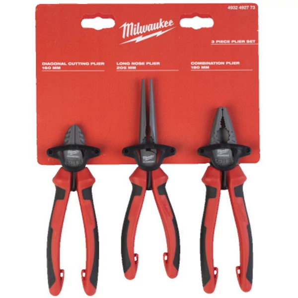 Milwaukee Fogó készlet 3 részes - 1 db - 4932492773