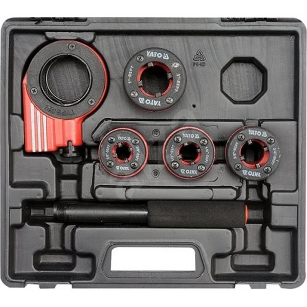 Yato Csőmenetmetsző készlet 5 részes (3/8 col -1 col) ~ - YT-29001