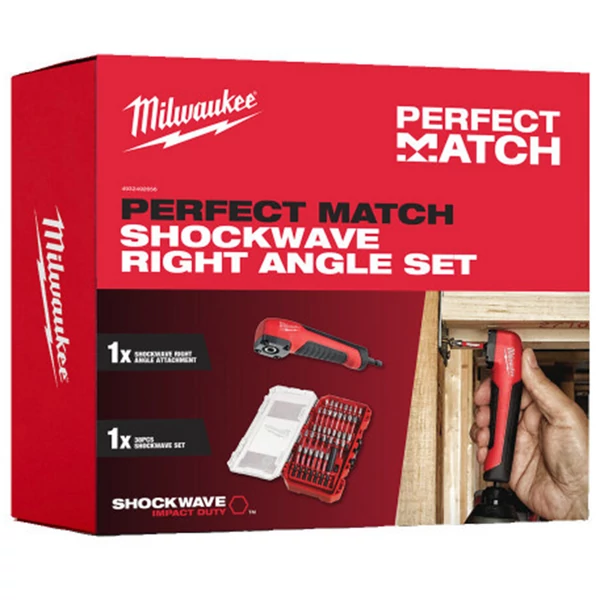Milwaukee PERFECT MATCH bitek és sarokcsavarozó adapter - 4932492656