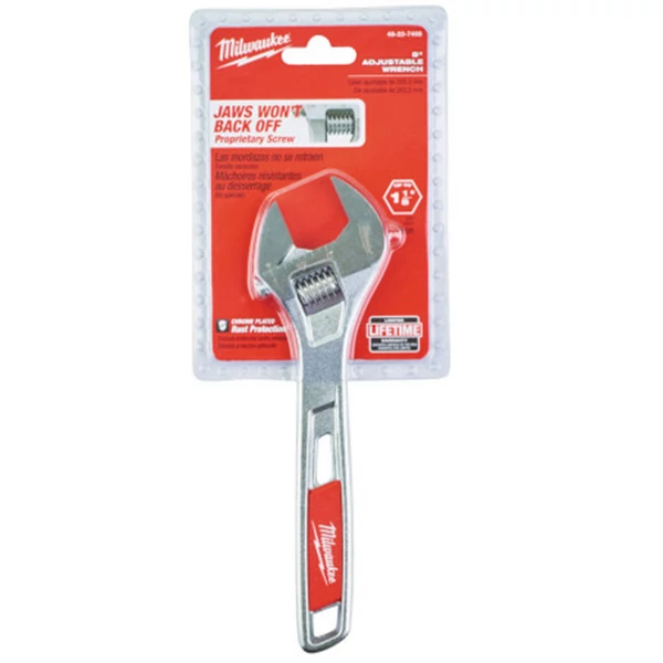 Milwaukee Állítható pofájú villáskulcs 200 mm 1db - 48227408