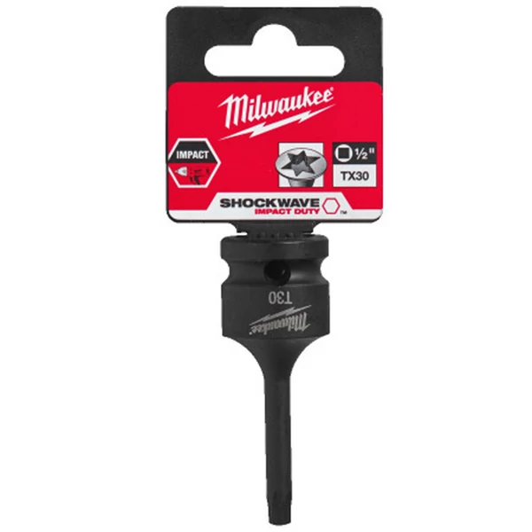 Milwaukee 1/2' Dugókulcsbetét, belső kny. csavarokhoz TX30 - 1 db - 4932478059