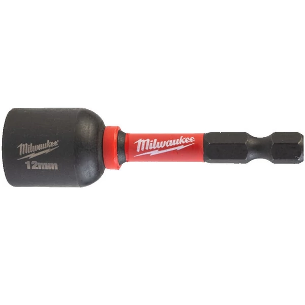 Milwaukee 1/4' HEX Befogású, Mágneses Gépi Dugókulcs 12 x 65 mm mm - 1 db - 4932492442